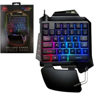 TECLADO GAMER SINGLE HAND KP-TM006 KNUP